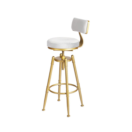 Levede 4x Bar Stools Swivel Kitchen Bar Chair White-2018816899323924481