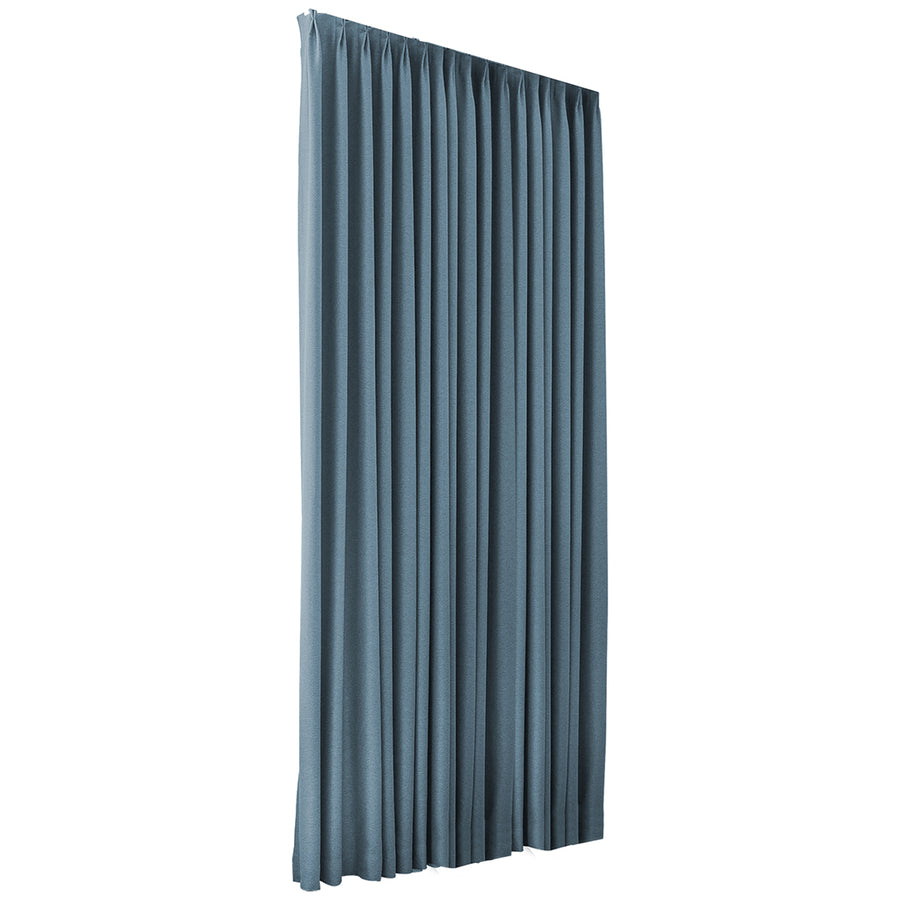Marlow 2XBlockout Curtains Chenille 180x250 Blue CD1016-180x250-DG-2006733255721750529
