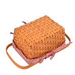 Picnic Basket Outdoor Baskets Deluxe-2006732947855642625