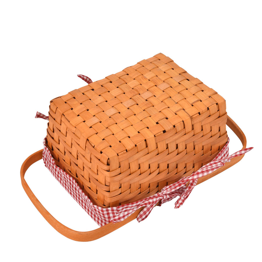 Picnic Basket Outdoor Baskets Deluxe-2006732947855642625