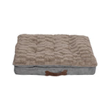 PaWz Dog Calming Bed Pet Cat Removable M Khaki Medium