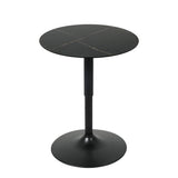 Levede Bar Table Swivel Gas Lift Counter Black-2018816854079967233