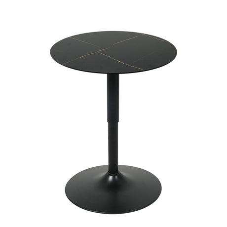 Levede Bar Table Swivel Gas Lift Counter Black-2018816854079967233