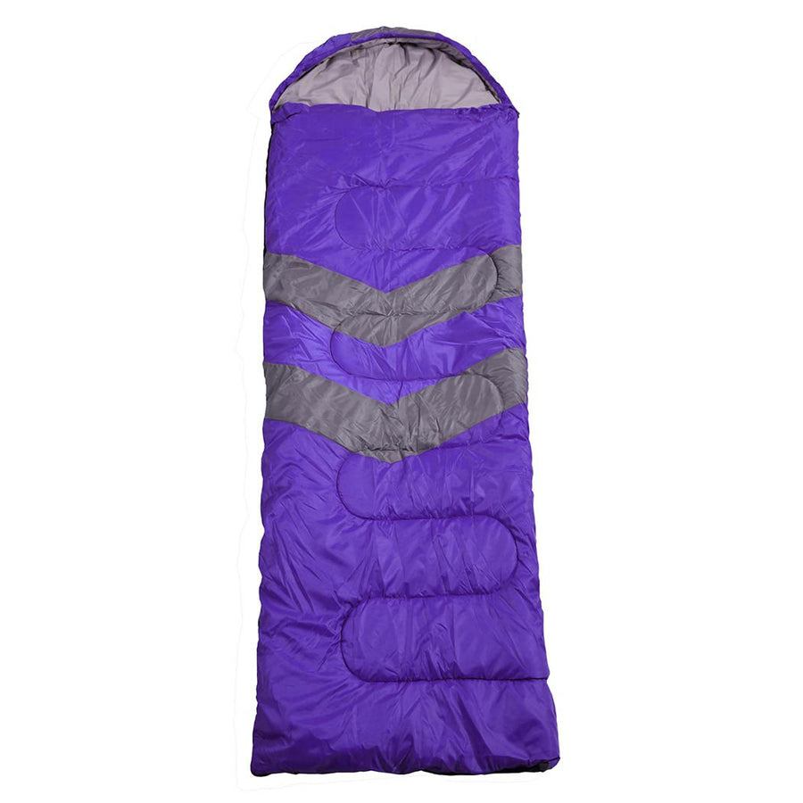 Mountview Single Sleeping Bag Bags Outdoor Purple-2006732920865296385