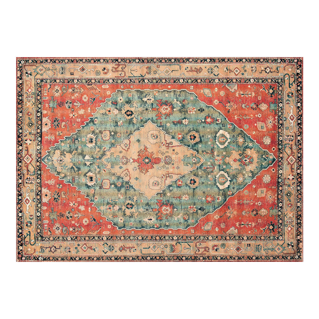 Marlow Floor Rug Vintage Polyester Washable Area Rugs-2011971111113330689