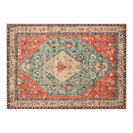 Marlow Floor Rug Vintage Polyester Washable Area Rugs-2011971111113330689