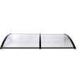 Mountview Window Door Awning Outdoor 1M X 2.4M Transparent 1x2.4M-2006733104311570433