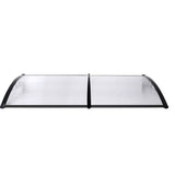 Mountview Window Door Awning Outdoor 1M X 2.4M Transparent 1x2.4M-2006733104311570433