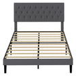 Levede Bed Frame Upholstered Platform Mattress Base Queen-2011971106671562753