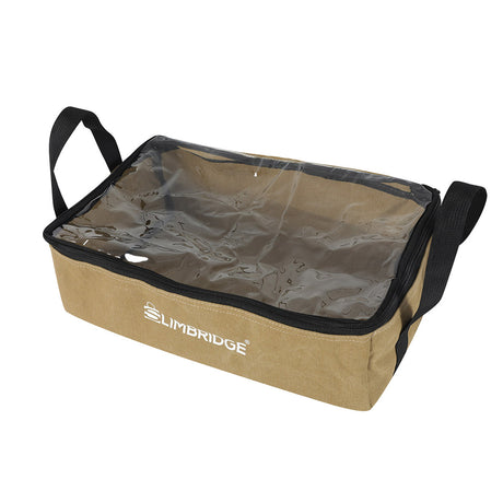 Slimbridge 3PCS Camping Canvas Storage Khaki-2006732920013852673