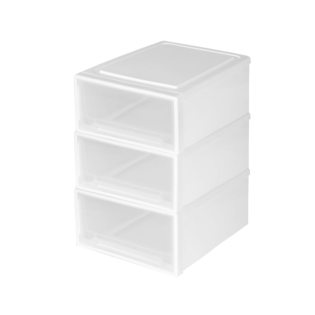 Storage Drawers Large Stackable Containers L 3PK-1954802598041227265