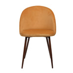 Levede 2x Dining Chairs Seat French Mustard-2006733258989113345
