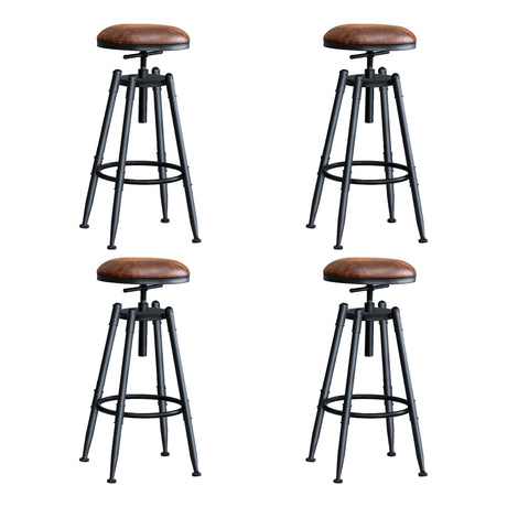 Levede 4x Bar Stools Industrial Kitchen-2018816924095483905