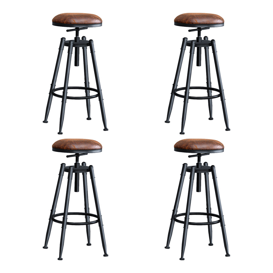 Levede 4x Bar Stools Industrial Kitchen-2018816924095483905