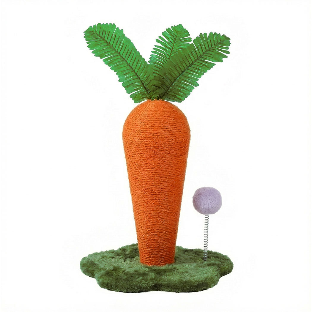 Pawz Cat Scratching Post Cute Carrot Scratching Post-2011971127928295425