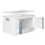 Storage Box Stackable Container 45L Blue-2018816688564342785