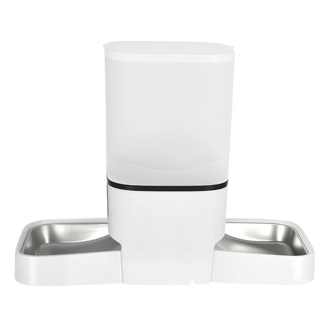 PaWz 6L Automatic Pet Feeder 2 Bowl Food Dispenser-2006733419819700225