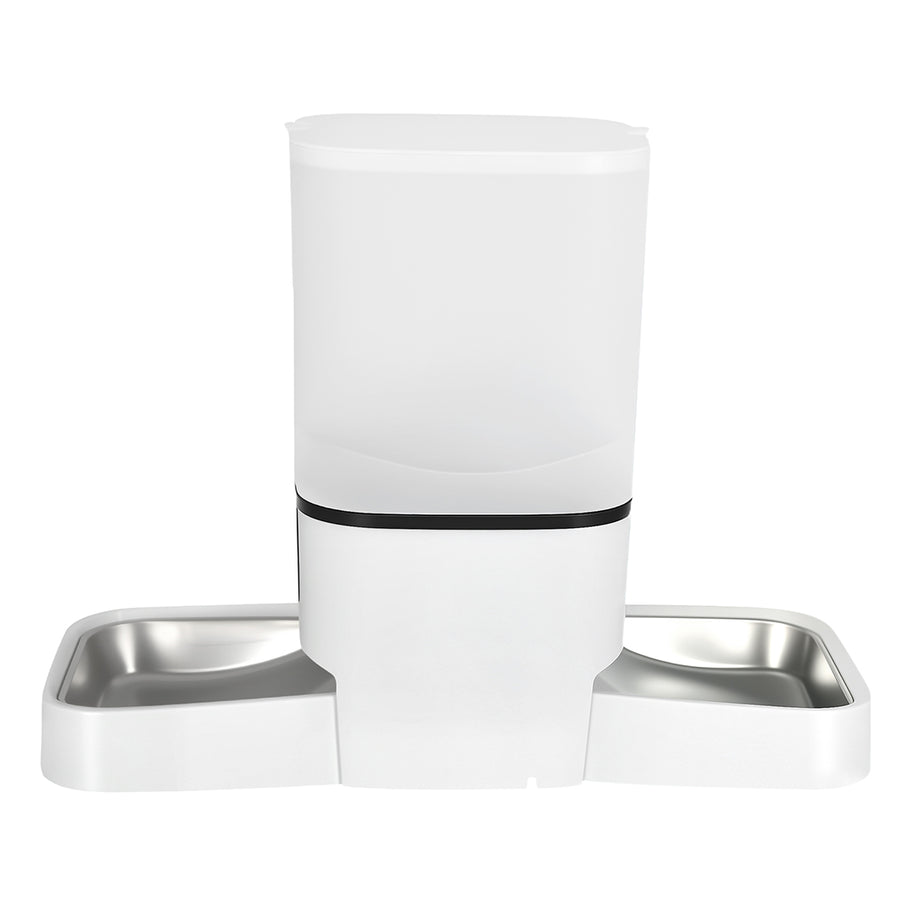 PaWz 6L Automatic Pet Feeder 2 Bowl Food Dispenser-2006733419819700225