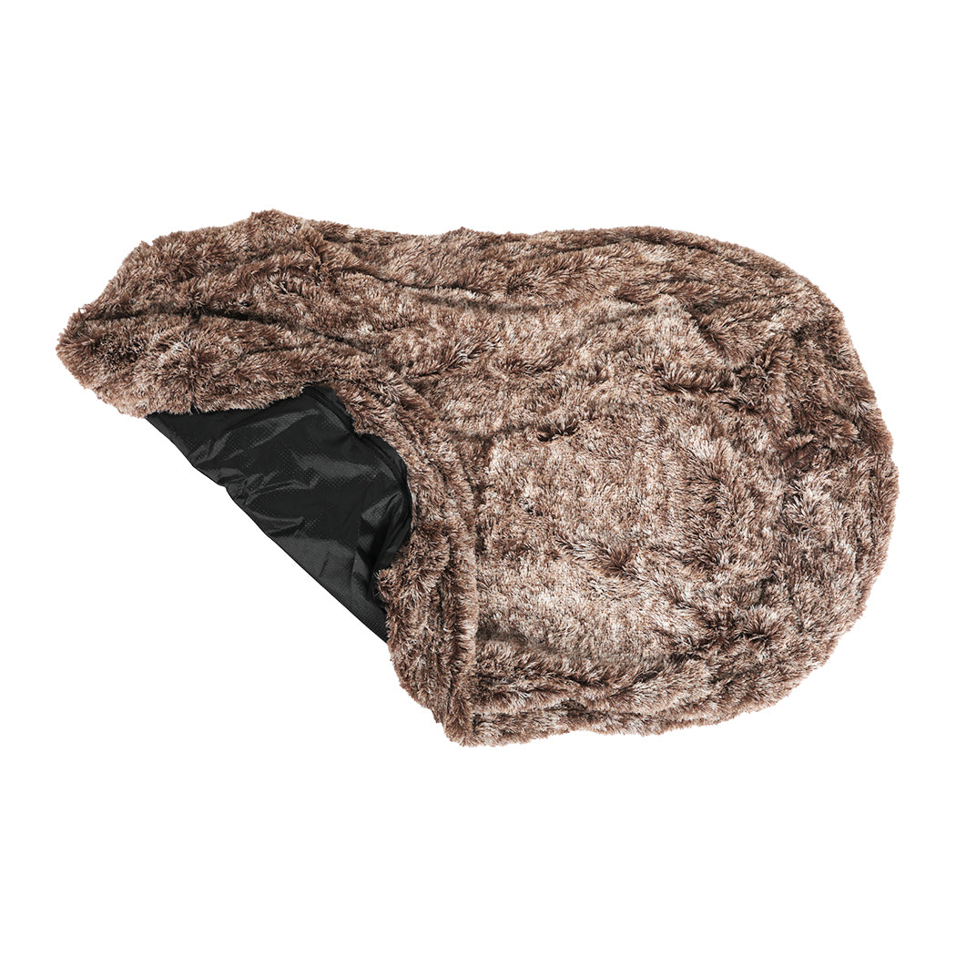 PaWz Replacement Pet Bed Cover Zipper Brown Cover-2006732987957383169