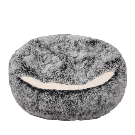 PaWz Pet Dog Calming Bed Warm Soft Plush L Large-2018816754272309249