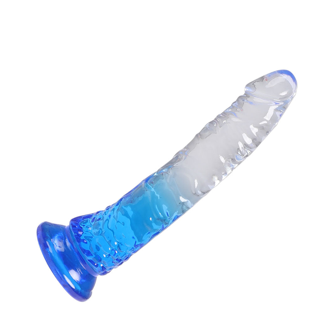 Urway Dildo Dong Realistic Penis Cock Blue 20cm-2018816616942407681
