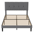 Levede Bed Frame Upholstered Platform Mattress Base Double-2011971105467797505