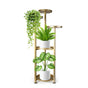 Levede Plant Stand Outdoor Indoor Flower Gold Medium
