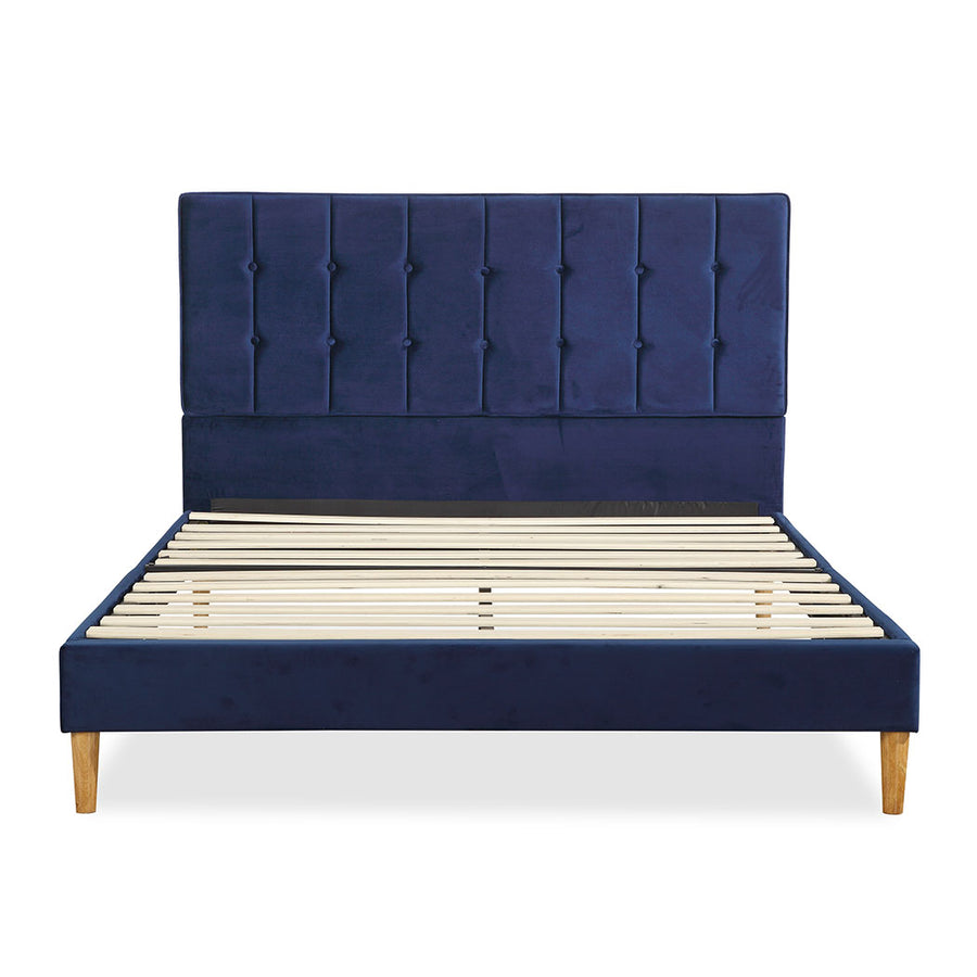 Levede Bed Frame Queen Size Mattress Blue-2006733223769542657