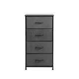 Levede Storage Cabinet Tower Chest Dark Grey
