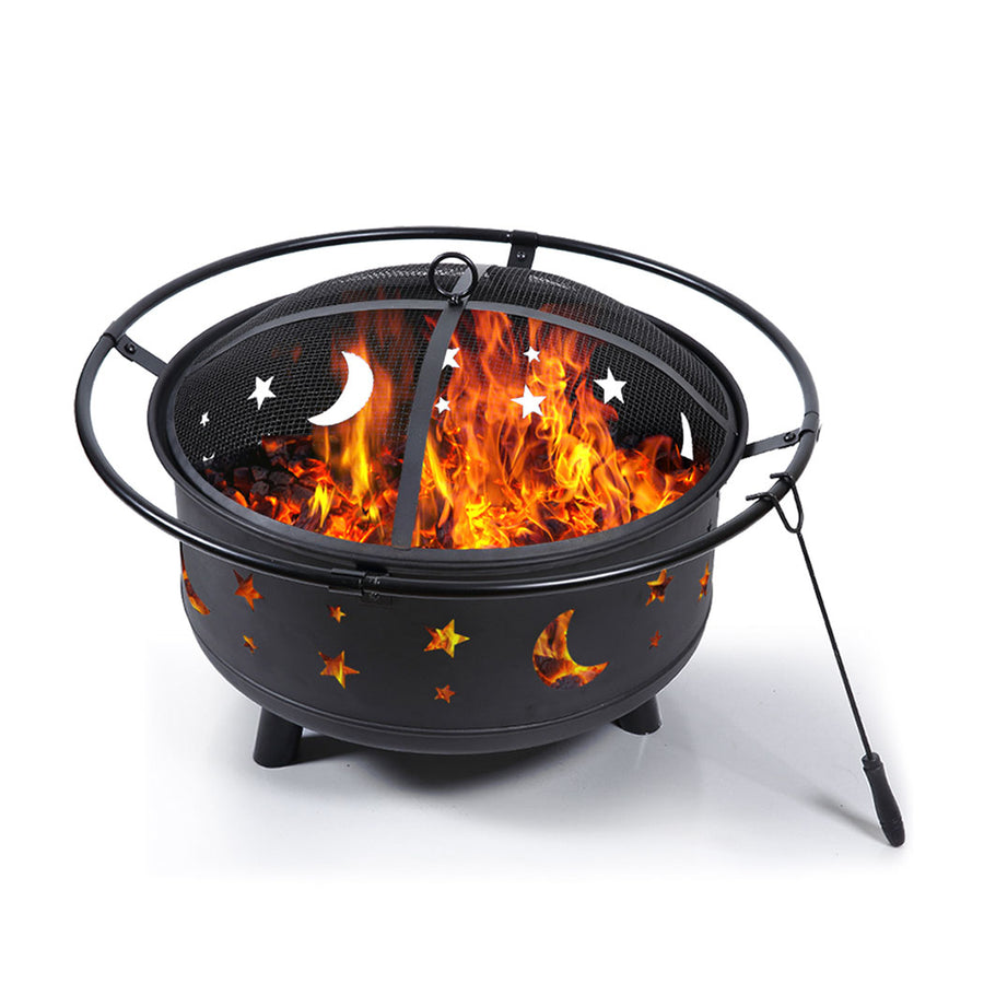 Fire Pit BBQ Grill Pits Outdoor Fireplace-2018816872790757377