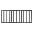 Wooden Pet Gate Dog Fence Retractable Grey 2000x 3MM-1954802528331894785