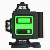 Traderight 4D 16 Line Green Laser Level Remote Tripod