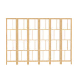 Levede 6 Panel Room Divider 170cm Freestanding Screen-2006733395052335105