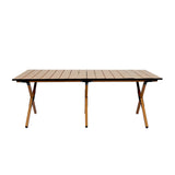 Levede Folding Camping Table Foldable Oak-2018816834840694785