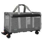 Pawz Pet Carrier 4 Wheel Portable Rolling Foldable-2018816797083570177