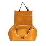 PaWz Pet Car Seat Travel Safety Carrier Orange-2018816732663255041