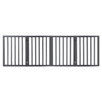 Wooden Pet Gate Dog Fence Retractable Grey 600x 3MM-2006732963861106689