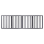 Wooden Pet Gate Dog Fence Retractable Grey 600x 3MM