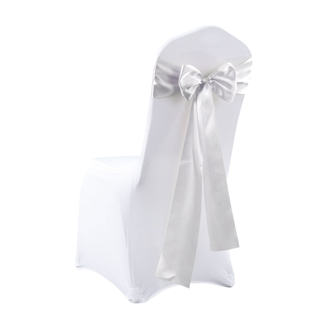 50x Satin Chair Sashes Cloth Cover Wedding-2006732859255164929