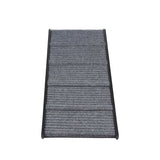 PaWz Adjustable Dog Ramp Height Stair Black