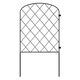 Mountview 10 Pcs Garden Fence Border Rustproof Metal