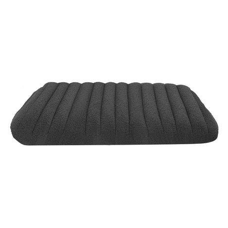 Pawz L Size Orthopedic Dog Bed with Sherpa Plush Removable Cover in Grey-1954802481632514049