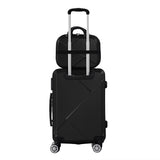 Slimbridge 2pcs 20"Travel Luggage Set Black-2006733061953294337