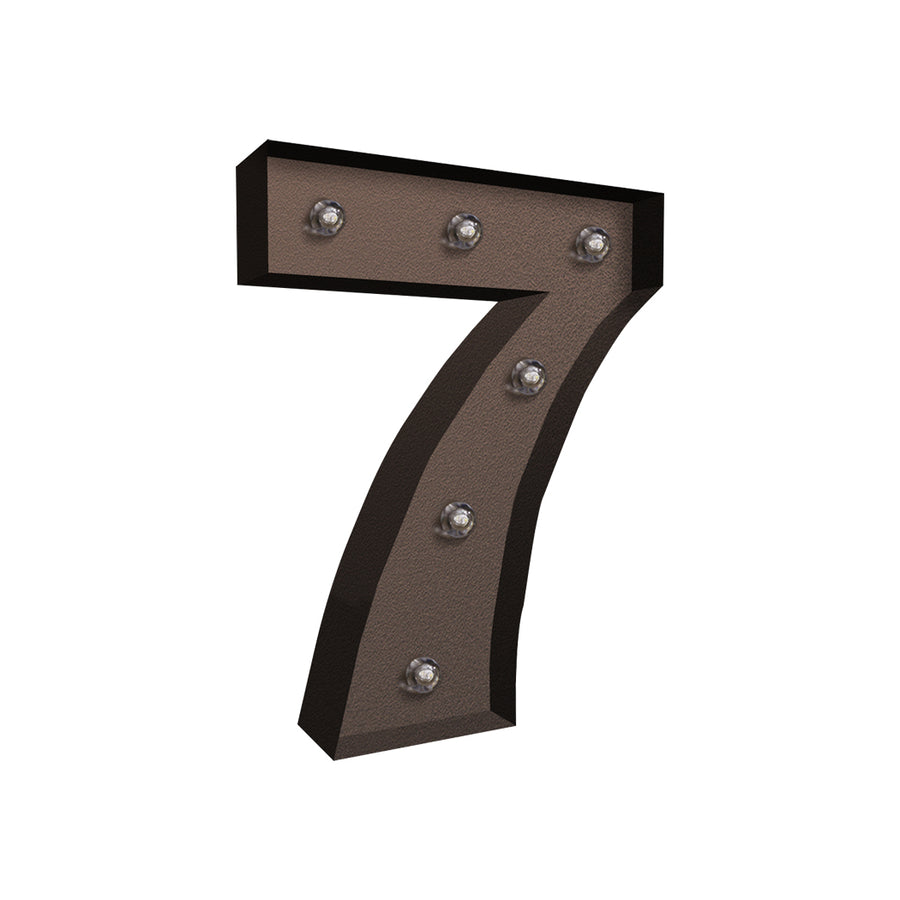 LED Metal Number Lights Free Standing-2006733427558191105