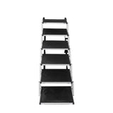 PaWz 6 Steps Dog Ramp Adjustable Height Black-2018816812736712705