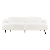 Levede Cloud Sofa 3 Seater Sherpa Fleece White