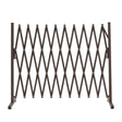 Garden Security Fence Gate Gate Metal Brown-2018816904071876609