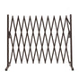 Garden Security Fence Gate Gate Metal Brown
