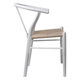 Levede 6x Dining Chairs Wooden Hans White