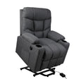 Levede Recliner Chair Electric Lift Grey-2006733117032894465